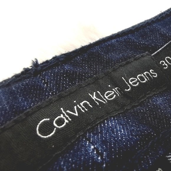 Calvin Klein Women's 30/10 Dark Blue Elasticized - Picture 4 of 11